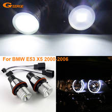 For BMW E53 X5 2000-2006 Excellent Quality LED Angel Eyes Halo Light bulb No Error 2024 - купить недорого