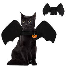 new pet cosplay halloween bat wings clothes of dog and cat foldable transformed costume used for halloween teddy costume playing 2024 - buy cheap