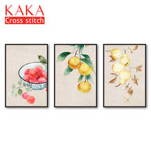 Cross stitch kits,Embroidery needlework sets with printed pattern,11CT-canvas for Home Decor Painting,Flowers Full NCKF272 2024 - buy cheap