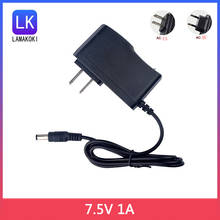 AC 100-240V to DC 7.5V 1A 1000ma universal power supply adapter charger DC Plug 90 Degrees 7.5 v Volt 1a for LED strip light 2024 - buy cheap