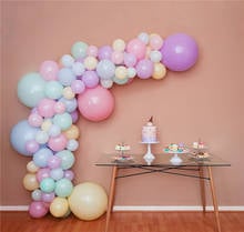 100pcs 18inch Pastel Pink Balloon Garland Arch Kit for Birthday Wedding Backdrop Bridal Shower Centerpiece Graduation Decoration 2024 - buy cheap