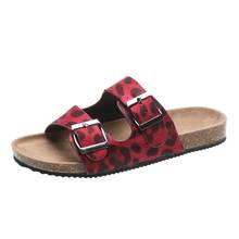 2020 Women Sandals Leopard Print Summer Shoes Women Large Size Andals Flat Women Sandals Womens Summer Shoes Sandals босоножки 2024 - buy cheap