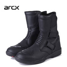 Motorcycle Waterproof Boots Motorbike Protection Gear Racing Motocross Leather Boot Cruiser Long-distance Travel Shoes 2024 - buy cheap