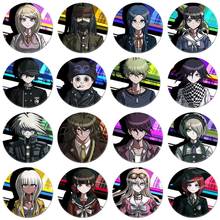 Anime Danganronpa Monokuma Naegi Makoto Kirigiri Kyouko Maizono Sayaka Badges Brooch Icons 2024 - buy cheap