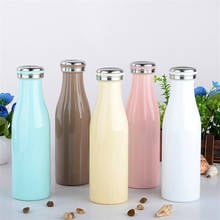 350ml Drink Cups 500ML Bpa-Free Insulated Vacuum Flask Metal Milk Mug Travel Stainless Steel 304 Coffee Cup Thermos Water Bottle 2024 - buy cheap