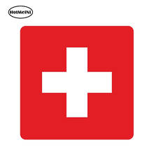 HotMeiNi 13cm x 13cm Car Styling Switzerland Flag Car Sticker Helmet Truck Home Auto Boat Laptop Auto Motorcycle Accessories 2024 - buy cheap