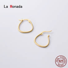 La Monada Hoop Earrings For Women Silver 925 Minimalist Gold Fine Women Earrings Jewelry Hoop Earrings 925 Sterling Silver 2024 - buy cheap