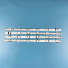 4 PCS/set LED Backlight strip For LG 49UJ6525 49UJ6585 49UV340C 49UJ6565 49UJ651V 49UJ670V 49UJ701V V17 49 R1 L1 ART3 2862 2863A 2024 - buy cheap