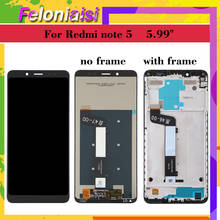 Original for Xiaomi Redmi Note 5 Display lcd Digitizer with Frame 10Touch for Redmi Note 5 pro display Replacement Repair Parts 2024 - buy cheap