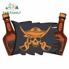 EARLFAMILY-pegatinas impermeables para coche, calcomanía de Anime de 13cm x 12,2 cm para Pirate Rum Race, Alcohol, maletero, parabrisas, Camper 2024 - compra barato