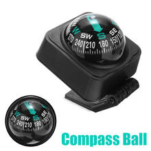 Car Compass Ball Car Front Dashboard Plastic Suction Cup Mounting Compass Guide Ball Portable Car Styling Interior Accessories 2024 - buy cheap