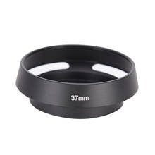 Hot Sale Black Metal Camera Lens Hood For FOR Leica Canon Nikon Lens 37 39 40.5 43 46 49 52 55 58 62 67 Mm 2024 - купить недорого