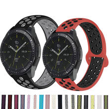 20MM 22MM Silicone Straps For Samsung Gear S3 Frontier/Classic Sport Bracelet Galaxy Watch 46MM/42MM/Active 2/3 41MM 45MM Bands 2024 - buy cheap