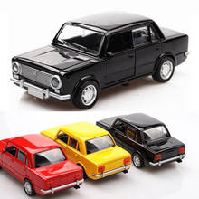 Modelo de carro clássico de liga soviética, 12.5cm, 1/32, modelo de carro de liga metálica fundida, brinquedos para crianças 2024 - compre barato