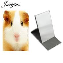 Youhaken Portable Little Hamster Mouse Table Desktop Mirror Stainless Steel  High Quality Foldable Makeup Mirrors QF521 2024 - buy cheap