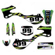 Kits de calcomanías de fondo para motocicleta, pegatinas para Kawasaki KX125, KX250, 1999, 2000, 2001, 2002, KX, 125, KX, 250, 125KX, 250KX 2024 - compra barato