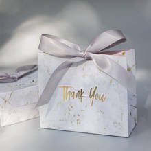 Mini Grey Marble Gift Box Wholesales Creative Paper Chocolate Candy Collapsible Bags Package Wedding Festival Demand Boxes 2024 - buy cheap