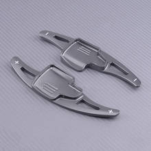 2pcs Grey Steering Wheel Shift Paddle Shifter Extension Aluminum Alloy Fit For Ford Ecosport Focus Kuga 2018 2019 2024 - buy cheap