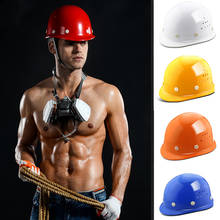 Combating Violence ABS Adjustable Breathable Construction Site Safety Hard Helmet Protective Hat Cap 2024 - buy cheap