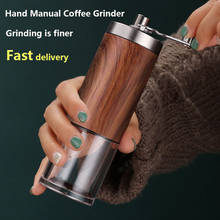 Nordic style manual coffee bean grinder hand grinder coffee machine grinder machine household appliances small hand grinder 2024 - buy cheap