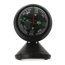 Mini Car Compass Flexible Navigation Dashboard Auto Ball Cup Vehicle Adhesive 1XCF 2024 - buy cheap