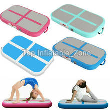Colorful Inflatable Air Block/Air Board For Gym Free Shipping Mini SIze 1*0.6*0.1m Air Track Mats With Pump Cheap Tumble Mats 2024 - buy cheap