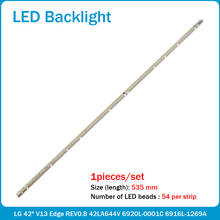 Barra de tira de LED para iluminación trasera para LG V13 Edge REV0.8 42LA644V 6920L-0001C 6916L-1269A 6922L-0103A 6922L-0062A 6916L-1316A, 54LED 2024 - compra barato