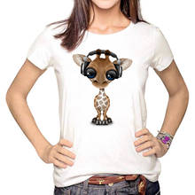 Teehub 2019 Новая женская Милая Дизайнерская футболка с животными, повседневные футболки с короткими рукавами, топы-новинки 2024 - купить недорого