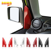 BAWA Interior Mouldings Car Inner Front Window A-Pillar Triangle Cover Stickers Trim For Suzuki Jimny 2019+ 2024 - buy cheap