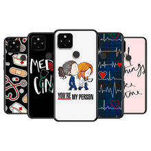 Hot Medicine Nurse Doctor Soft TPU Silicone Black Cover For Google Pixel 5 4A 5G 4 XL Phone Case 2024 - buy cheap