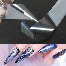 1 рулон фольги для ногтей Сверкающее небо блестящий дизайн ногтей переводные наклейки бумажные ногти 2024 - купить недорого