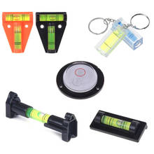 Mini Spirit Level Measurement Instrument T-type Round Square Spirit Level Bubble 9 Styles With Keychain Dropshipping 2024 - buy cheap