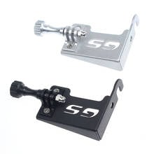 Soporte de cámara delantera izquierda para motocicleta, montaje para Gopro, plata, para R1200GS LC ADV 2013 2014 2015 2016 2024 - compra barato