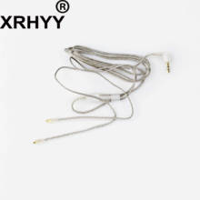 XRHYY 160 CM Clear Detachable Earphone Cable With Silver MMCX Connection Cable For Shure SE215 SE535 425 SE846 Earphones 2024 - buy cheap