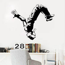 Parkour Sports Wall Sticker Boys Room Removable Decor Vinyl Art Wall Decal Teens room Decor Extreme Sport Mural DIY Decals LL591 2024 - buy cheap