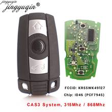 jingyuqin Car Remote Smart Key 315MHz/868MHz FSK for BMW 1/3/5/7 Series CAS3 X5 X6 Z4 Car Control Transmitter with Chip 2024 - buy cheap