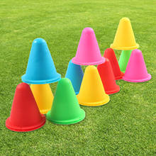 50Pcs/Lot Sport Football Soccer Rugby Training Cone Cylinder Outdoor Football Train Obstacles For Roller Skating Road Piles 2024 - buy cheap