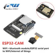 Módulo WiFi de ESP32-CAM, serie ESP32 de ESP-32S A WiFi, placa de desarrollo de cámara ESP32, Bluetooth de 5V con módulo de cámara OV2640 2024 - compra barato