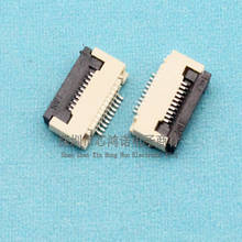 Conector de cabo plano 50 flash ffc/fpc, conector de 0.5mm 10pin 10p para baixo link socket 2024 - compre barato