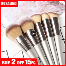 ROSALIND Makeup Brushes Kit Set Highlighter Cosmetic Pincel Maquiagem Powder Eyeliner Eyeshadow Professional Brush Cleaner Tool 2024 - buy cheap
