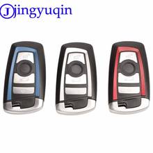 Jingyuqin-carcasa de llave inteligente 4B, carcasa sin llave para BMW 1, 3, 5 series, F10, F20, F30, F40, con hoja en blanco sin cortar 2024 - compra barato