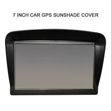 Universal 7 inch Car GPS Navigation Sun Shade Cover Car Navigation Visor Plus Flexible Visor Extension 2024 - buy cheap
