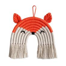 Nordic Hand-woven Macrame Tapestry Cotton Rope Animal Wall Hanging Pendant Decor 54DF 2024 - buy cheap