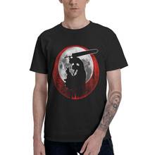 Camiseta de Swords Man para hombre, camisa de moda de Manga corta, Berserk Guts, camiseta de Anime, Camiseta de algodón, Top de ropa, regalo 2024 - compra barato