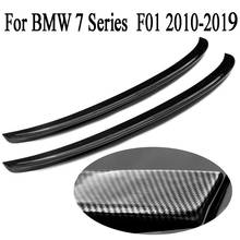 Fibra De carbono Asa Traseira Tronco Lid Spoiler Asa Para BMW Série 7 F01 2010 2011 2012 2013 2014 2015 2016 2017 2018 2019 2024 - compre barato