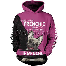 Animal Frenchie Dog 3D Full Printing Hoodies Men/women Hipster Streetwear Outfit Spring Boys Hiphop Hoody Sweatshirts Tops KJ356 2024 - buy cheap