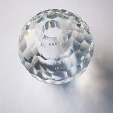 Candelabro de cristal transparente K9, piezas de lámpara de mesa de cristal facetado, 60mm, bricolaje, ventana, parasoles para decoración del hogar, 6 uds. 2024 - compra barato