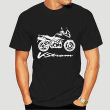 2019 moda camiseta algodão suz vstrom v strom dl 1000 motocicleta Tees-0255D 2024 - compre barato