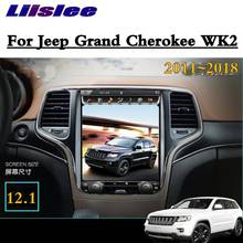 LiisLee-Radio Multimedia con GPS para coche, Radio estéreo con navegador NAVI, pantalla de 2011 pulgadas, 2018 ~ 12,1, para Jeep Grand Cherokee WK2 2024 - compra barato