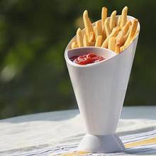 Suporte de prateleira de batatas fritas, 1 peça, sortido de batatas fritas, ketchup, xícara de mergulho, utensílios de cozinha 2024 - compre barato